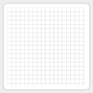 Grid pattern Sticker